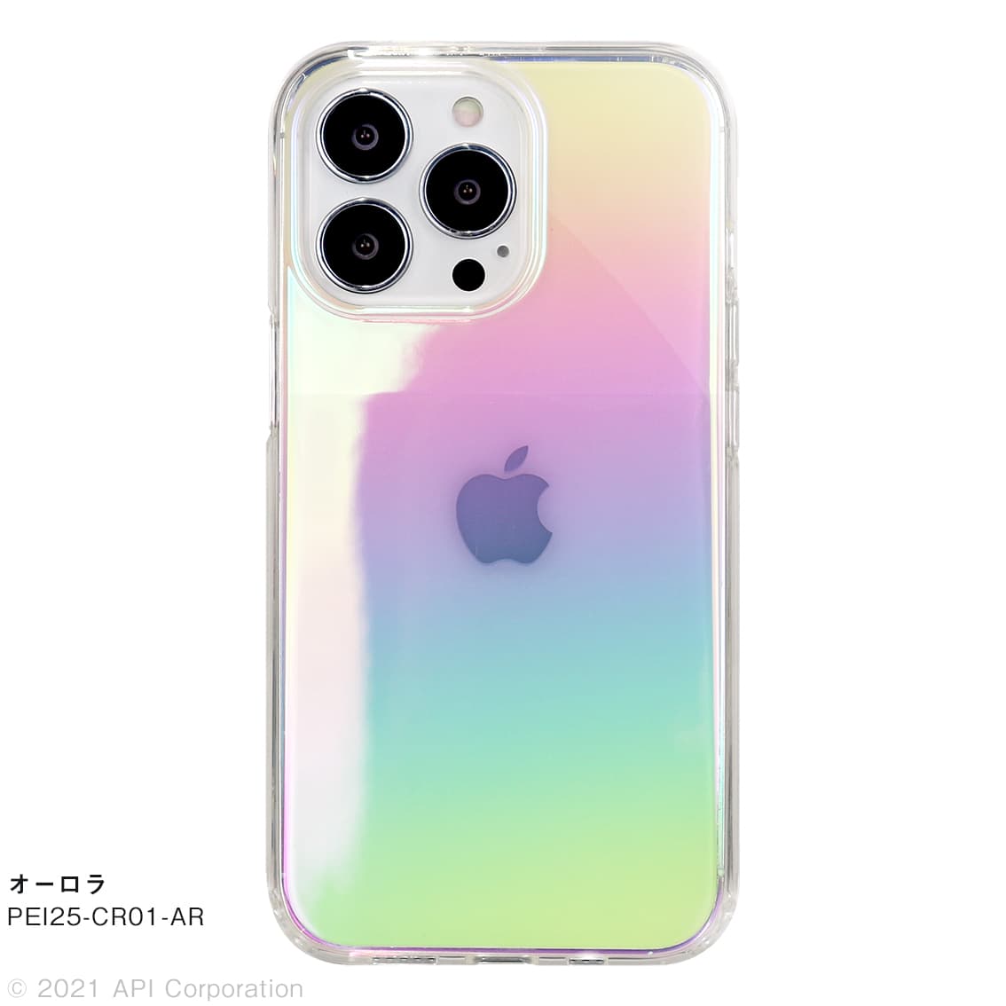 iPhone 13 / 13Pro 対応 6.1インチ iPhoneケース クリアケース Carat キラキラ オーロラ iPhone 2021年モデル